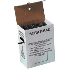 Value Collection - Strapping Kits Type: Polypropylene Strapping Kit Contents: 3000' of 1/2" Polypropylene; 300 Metal Buckles; Tensioner; Cutter - Exact Tooling