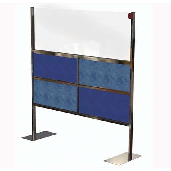 Lakeside - 75" x 72" Partition & Panel System-Social Distancing Barrier - Exact Tooling