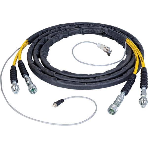 Enerpac - Hydraulic Pump Hose Inside Diameter (Inch): 0.25 Hose Length (Feet): 20.00 - Exact Tooling