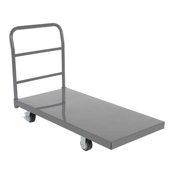 Vestil - Bar, Panel & Platform Trucks Type: Platform Truck Length: 49 (Inch) - Exact Tooling