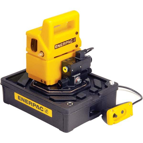 Enerpac - Power Hydraulic Pumps & Jacks Type: Electric Pressure Rating (psi): 10000 - Exact Tooling