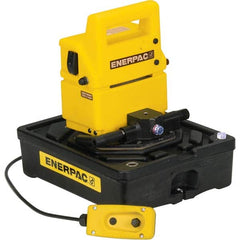 Enerpac - Power Hydraulic Pumps & Jacks Type: Electric Pressure Rating (psi): 5000 - Exact Tooling