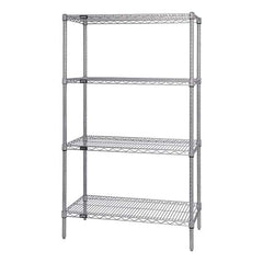 Quantum Storage - Wire Shelving Type: Wire Shelving - Starter Unit Starter or Add-On: Starter - Exact Tooling