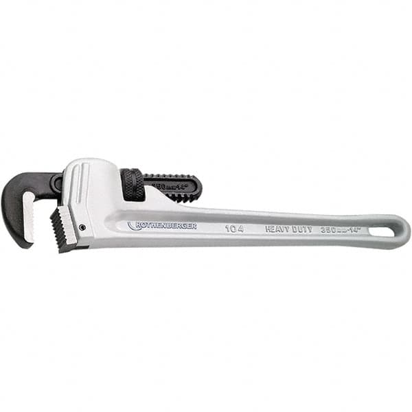 Rothenberger - Pipe Wrenches Type: Cast Aluminum Pipe Wrench Maximum Pipe Capacity (Inch): 2-1/2 - Exact Tooling