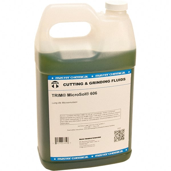 Master Fluid Solutions - 1 Gal Jug Cutting Fluid - Liquid - Exact Tooling