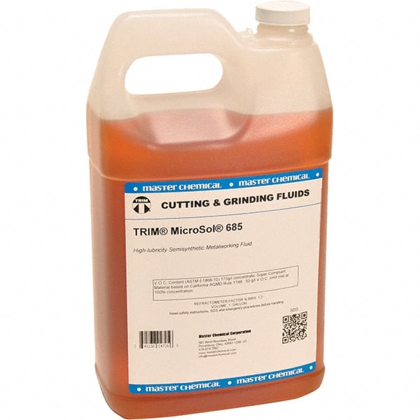 Master Fluid Solutions - 1 Gal Jug Cutting Fluid - Semisynthetic - Exact Tooling