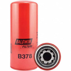 Baldwin Filters - 1-1/4 Thread 8-23/32" OAL x 3-11/16" OD Automotive Oil Filter - Exact Tooling