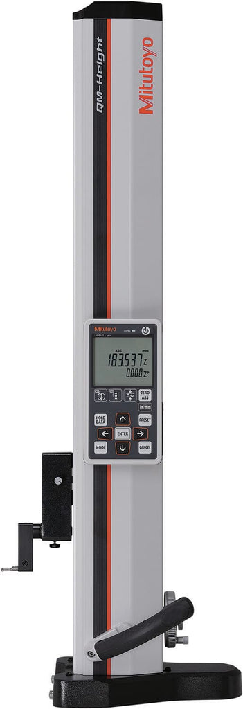 Mitutoyo - Electronic Height Gages; Maximum Measurement (Decimal Inch): 24 ; Maximum Measurement (mm): 600 ; Data Output: USB ; Display Type: LCD ; Calibrated: No ; Traceability Certification Included: No - Exact Tooling