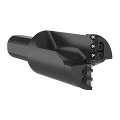 Allied Machine and Engineering - 3-23/32" Max Drill Depth, 1xD, 86.4mm Diam, Indexable Insert Drill - Exact Tooling