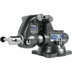 Wilton - Bench & Pipe Combination Vises Jaw Width (Inch): 4-1/2 Jaw Opening Capacity (Inch): 3-1/2 - Exact Tooling