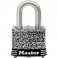 Master Lock - Padlocks Keyed: Alike Shackle Clearance: 3/4 (Inch) - Exact Tooling