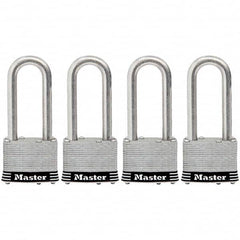 Master Lock - Padlocks Keyed: Alike Shackle Clearance: 2-1/2 (Inch) - Exact Tooling