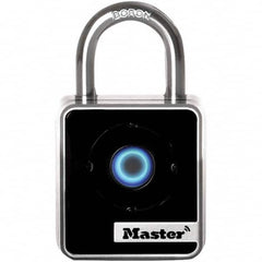 Master Lock - Padlocks Keyed: Blue Tooth Shackle Clearance: 2 (Inch) - Exact Tooling
