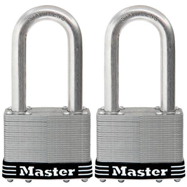 Master Lock - Padlocks Keyed: Alike Shackle Clearance: 2-1/2 (Inch) - Exact Tooling