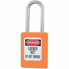 Master Lock - Lockout Padlocks Key Type: Keyed Alike Key Retaining: Retaining Key - Exact Tooling