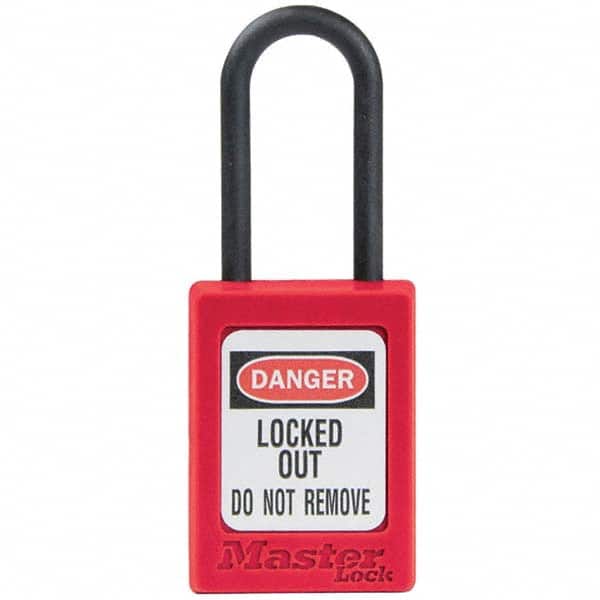 Master Lock - Lockout Padlocks Key Type: Keyed Different Key Retaining: NonRetaining Key - Exact Tooling