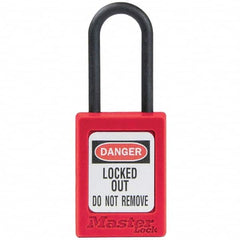Master Lock - Lockout Padlocks Key Type: Keyed Different Key Retaining: NonRetaining Key - Exact Tooling