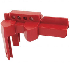 Master Lock - Pneumatic & Valve Lockouts Type: Ball Valve Lockout Maximum Valve Handle Size (Inch): 2 - Exact Tooling