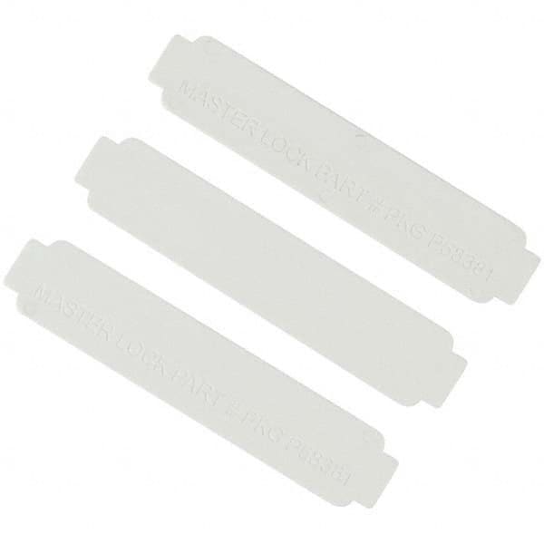 Master Lock - Lockout Accessories Type: Engravable ID Tag For Use With: Lockout Devices - Exact Tooling