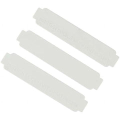 Master Lock - Lockout Accessories Type: Engravable ID Tag For Use With: Lockout Devices - Exact Tooling