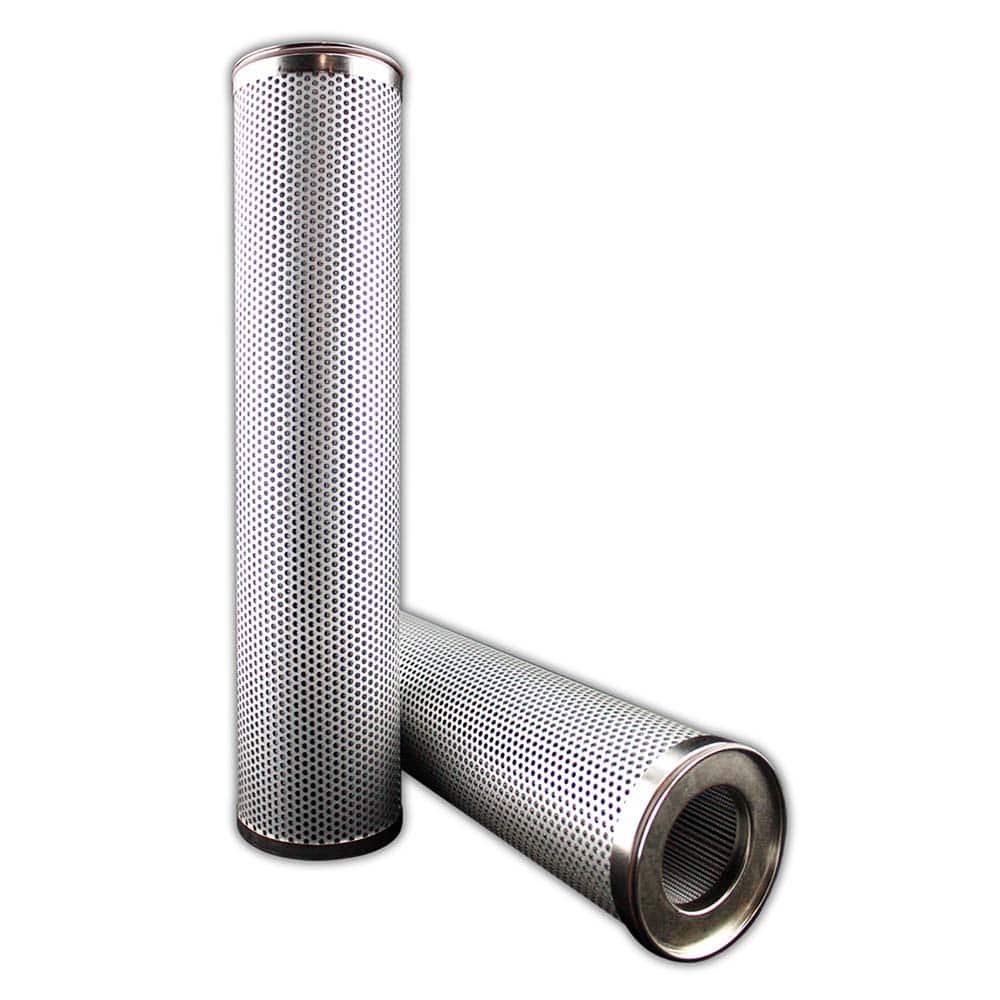 Replacement/Interchange Hydraulic Filter Element: Microglass, 10  µ