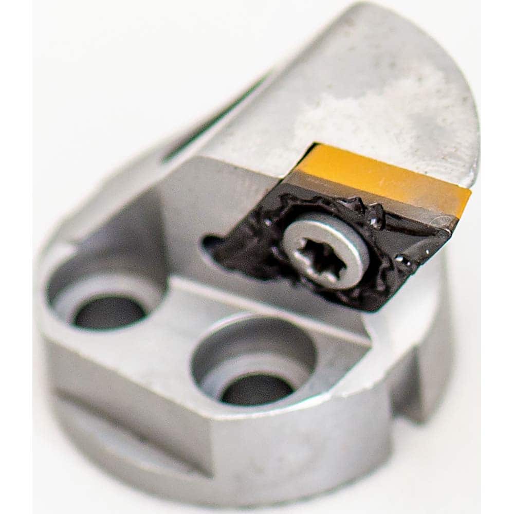 MAQ - Modular Turning & Profiling Cutting Unit Heads; System Size: E12 ; Series Name: Cutter Head ; Cutting Direction: Left ; Insert Style: DCMT 11T3xx ; Internal or External: Internal - Exact Tooling