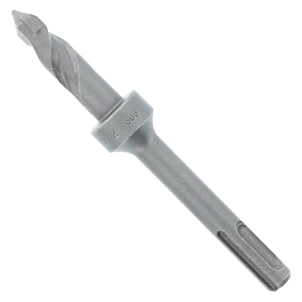 Freud - Hammer Drill Bits; Drill Bit Size (Decimal Inch): 0.5000 ; Usable Length (Inch): 1.6875 ; Overall Length (Inch): 1-11/16 ; Shank Type: SDS Plus ; Number of Flutes: 2 ; Drill Bit Material: Carbide - Exact Tooling