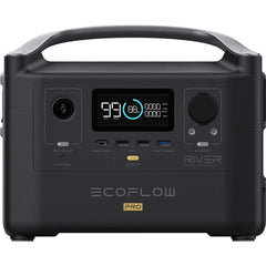 EcoFlow - Portable Power Generators; Fuel Type: Electric ; Starting Method: Electric Start; Manual ; Wattage: 720 ; Run Time Full Load (Hours): 1.2 ; Horsepower (HP): 1.6 ; Receptacle Type: Type B - Exact Tooling