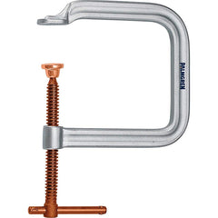 Palmgren - C-Clamps; Clamp Type: C-Style ; Application Strength: Regular-Duty ; Throat Depth Style: Extra Deep Throat ; Clamp Material: Steel ; Maximum Opening Capacity (Inch): 3 ; Minimum Opening Capacity (Inch): 0 - Exact Tooling