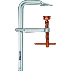 Palmgren - Sliding Arm Clamps; Clamp Type: Heavy-Duty F Clamp ; Maximum Capacity (mm): 16.000 ; Throat Depth (Inch): 6-7/8 ; Handle Style: T-Handle ; Frame Material: Steel ; Clamping Pressure (Lb.): 5000.00 - Exact Tooling