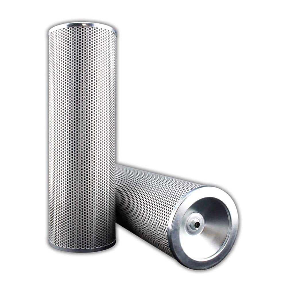 Replacement/Interchange Hydraulic Filter Element: Microglass, 10  µ