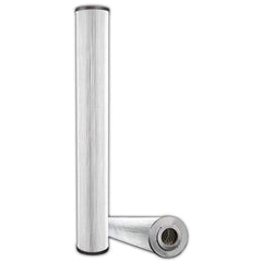 Replacement/Interchange Hydraulic Filter Element: Microglass, 10  µ