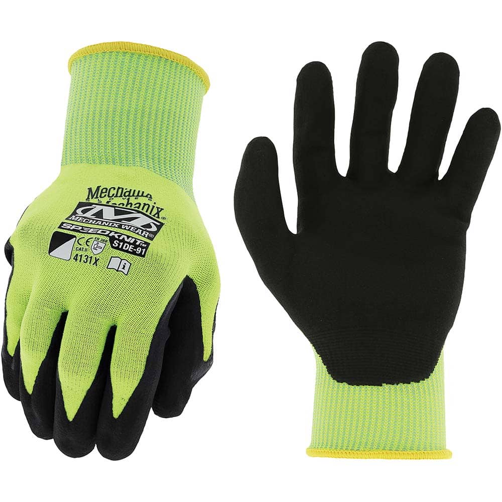 Mechanix Wear - Work & General Purpose Gloves; Material Type: Nylon Blend ; Application: Maintenance & Repair; Equipment Operation; Shipping & Warehouse; Gardening & Landscaping; Home Improvement; Manufacturing; Construction ; Coated Area: Palm ; Women's - Exact Tooling