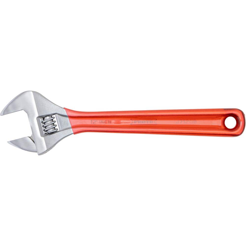Proto - Adjustable Wrenches; Wrench Type: Adjustable ; Wrench Size (Inch): 12 ; Jaw Capacity (Inch): 1-1/2 ; Material: Steel ; Finish/Coating: Satin ; ANSI Spec: B107.8m - Exact Tooling