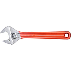 Proto - Adjustable Wrenches; Wrench Type: Adjustable ; Wrench Size (Inch): 12 ; Jaw Capacity (Inch): 1-1/2 ; Material: Steel ; Finish/Coating: Satin ; ANSI Spec: B107.8m - Exact Tooling