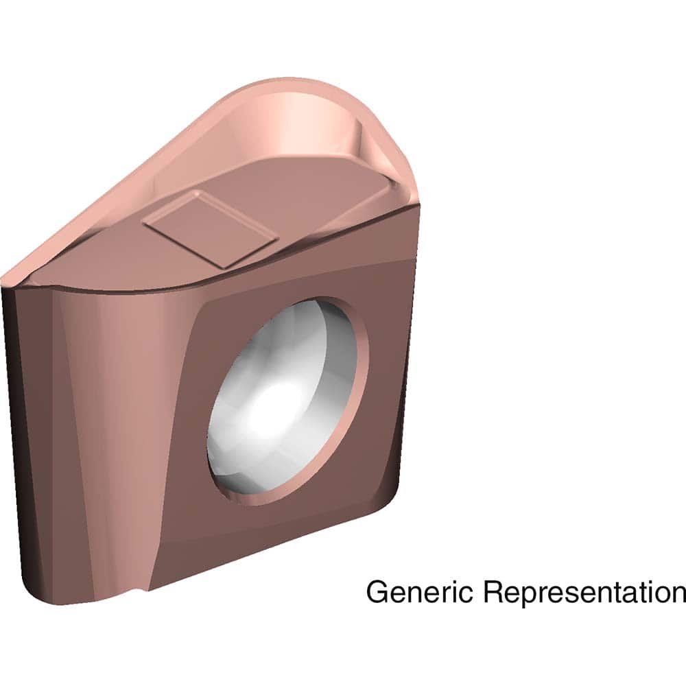 LNEX130616PNERL ACP200 Carbide Milling Insert TiAlN/AlCrN Finish, 10.8mm Thick x 13mm Wide