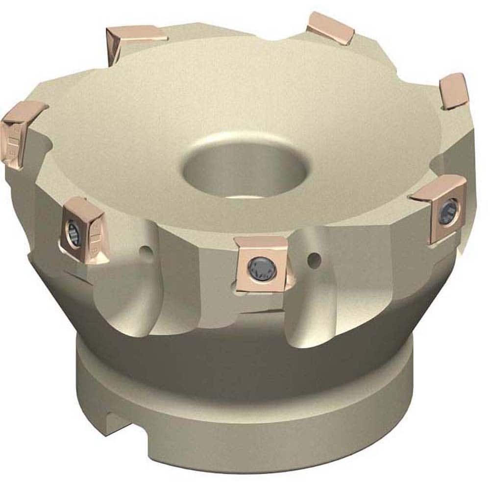 Sumitomo - Indexable Square-Shoulder Face Mills; Cutting Diameter (mm): 63.00 ; Arbor Hole Diameter (mm): 50.00 ; Lead Angle: 90 ; Overall Height (mm): 40.00000 ; Insert Compatibility: LNEX08 ; Series: TSX - Exact Tooling