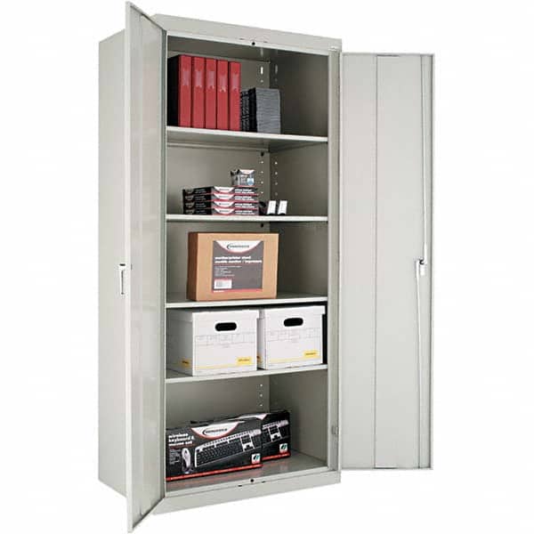 ALERA - 4 Shelf Locking Storage Cabinet - Exact Tooling