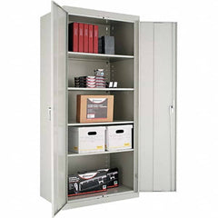 ALERA - 4 Shelf Locking Storage Cabinet - Exact Tooling