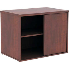 ALERA - 1 Shelf Sliding Door Storage Cabinet - Exact Tooling