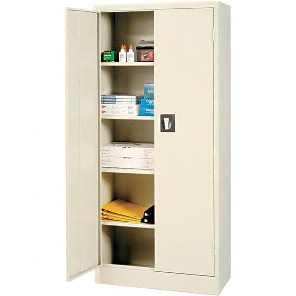 ALERA - 4 Shelf Locking Storage Cabinet - Exact Tooling