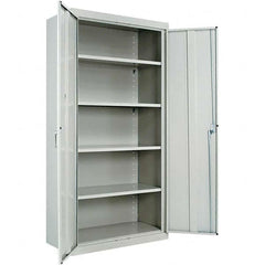 ALERA - 4 Shelf Locking Storage Cabinet - Exact Tooling