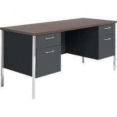 ALERA - Bookcases Height (Inch): 29-1/2 Color: Mocha/Black - Exact Tooling
