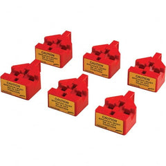 Brady - Pack of 6 Multi-Pole Circuit Breaker Lockouts - Exact Tooling