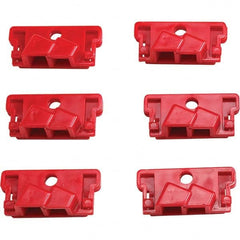 Brady - Pack of 6 Single-Pole Circuit Breaker Lockouts - Exact Tooling