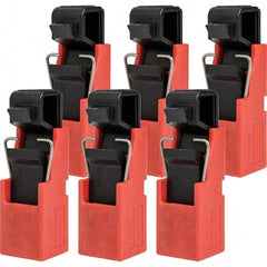 Brady - Pack of 50 Single-Pole Circuit Breaker Lockouts - Exact Tooling