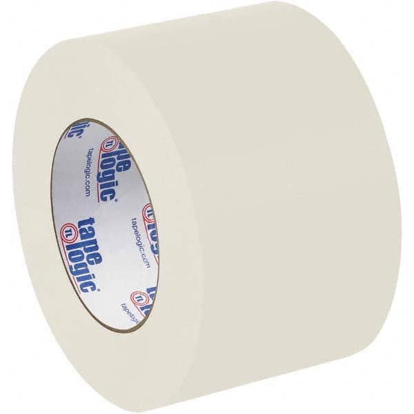 Tape Logic - Pack of (6), 60 Yd Rolls 3" White Crepe Paper Masking Paper - Exact Tooling