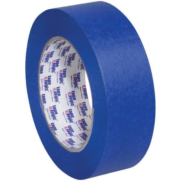 Tape Logic - Pack of (24), 60 Yd Rolls 1-1/2" Blue Crepe Paper Painter's Tape - Exact Tooling