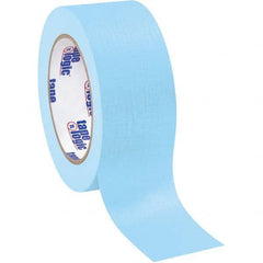 Tape Logic - Pack of (12), 60 Yd Rolls 2" Light Blue Crepe Paper Masking Tape - Exact Tooling