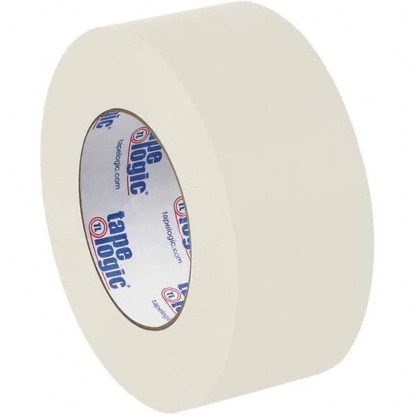 Tape Logic - Pack of (6), 60 Yd Rolls 2" White Crepe Paper Masking Paper - Exact Tooling